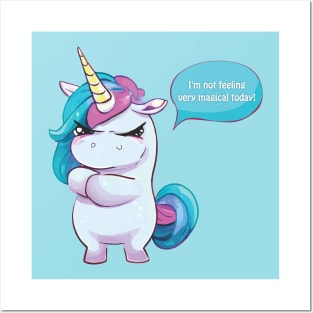 Grumpy Unicorn Posters and Art